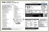 2017 Jeep Cherokee 4x4 4WD Latitude V6 SUV Est. payment OAC† - Image 6