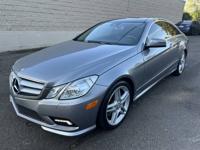 2011 Mercedes Benz E550C Coupe --Local Trade, Clean title, Low Miles- Kirkland