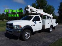 42' Bucket Truck 2016 Dodge Ram 5500 Cummins Diesel Altec AT37G lift phx north - Image 2