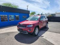 2014 Jeep Grand Cherokee Limited suv Deep Cherry Red Crystal Pearlcoat CALL 602-767-4931 FOR AVAILABILITY - Image 4