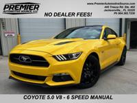 2015 Ford Mustang GT Premium, 5.0 Coyote V8, 6 Speed,50th Anniversary Jacksonville, FL - Image 2