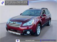 2014 Subaru Outback 2.5i Limited - GOOD/BAD/NO CREDIT OK! + Escondido Auto Super Center