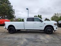 2024 RAM 3500 Limited Crew Cab 4x4 8 Box pickup Bright White CALL 720-307-6446 FOR AVAILABILITY - Image 3
