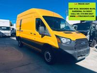 2019 FORD TRANSIT 250 HIGH ROOF V6 CARGO VAN CAMPER VAN 92K MILES LOS ANGELES