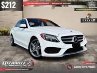 /mo - 2015 Mercedes-Benz C 300 ~ AMG Pkg WE FINANCE ALL CREDIT! DR CALL (480) 573-7661 ULTIMATE POWERSPORTS - Image 3