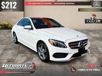 /mo - 2015 Mercedes-Benz C 300 ~ AMG Pkg WE FINANCE ALL CREDIT! DR CALL (480) 573-7661 ULTIMATE POWERSPORTS - Image 9