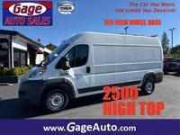 2016 RAM Pro Master Dodge 2500 159 WB High Roof Cargo Van Est. payment OAC† - Image 2