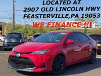 2019 TOYOTA COROLLA SHARP GREAT ON GAS RUNS GREAT WE FINANCE FEASTERVILLE