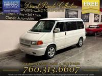 2002 Volkswagen Euro Van Weekender Camper VR6 2.8 Liter Van/Minivan at Desert Private Collection (760) 313-6607