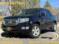 2013 Honda Ridgeline RTL – AWD – Clean & Reliable Truck Denver Luxe Auto LLC