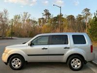 2013 Silver Honda Pilot LX 3 Rows SUV Lilburn - Image 5