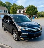 2016 Honda pilot Touring Elite Navigation DVD Leather sunroof 7 seats 1 Owner Lawrenceville - Image 2
