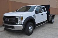 2018 FORD F550 6.7L TURBO POWER STROKE 4X4 CREW CAB 9ft FLAT BED WOODLANDS - Image 2