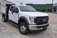 2018 FORD F550 6.7L TURBO POWER STROKE 4X4 CREW CAB 9ft FLAT BED WOODLANDS - Image 4