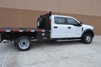 2018 FORD F550 6.7L TURBO POWER STROKE 4X4 CREW CAB 9ft FLAT BED WOODLANDS - Image 6