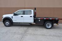 2018 FORD F550 6.7L TURBO POWER STROKE 4X4 CREW CAB 9ft FLAT BED WOODLANDS - Image 8