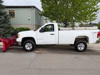 2009 GMC Sierra 2500HD Snow Plow Regular Cab Long Bed 4x4 Boss V-Plow Choice One Motors LLC - Image 3