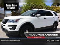 2016 Ford Explorer Police Interceptor Utility AWD FPIU PPV 9C1