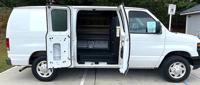 2012 FORD E150 COMMERCIAL CARGO VAN V8 103,000 MILES WORKING MAN VAN CARTERSVILLE - Image 2