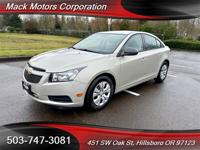 2013 Chevrolet Cruze Chevy LS Auto Sedan Mack Motors Corporation