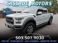 2017 FORD F150 RAPTOR 4WD 450HP *1 OWNER* f250 f350 1500 2500 3500 CASCADE MOTORS