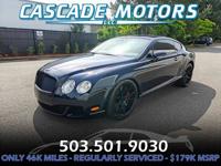 2009 BENTLEY CONTINENTAL GT V12 AWD *LOW 46K MILES* s550 e350 c300 s63 CASCADE MOTORS