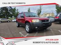 2004 Ford Escape 4x4 4WD XLT 4dr SUV SUV Roberto's Auto Sales - Image 2