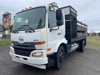 2012 UD 2600 18' CABOVER FLATBED TRUCK **PTO READY** SAN FRANCISCO - Image 2