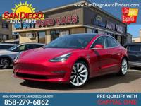 2018 Tesla Model 3 Glass Roof, CALL NOW AND DRIVE SKU:27114 Tesla Mode San Diego Auto Finders - Image 2