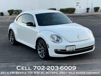 2014 Volkswagen Beetle TDI w/83k mi, 40+mpg, 550+ mi range, warranty Las Vegas - Image 3