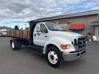 2007 Ford F-650 16' Flat Bed Dump Portland Rd Salem, OR - Image 3