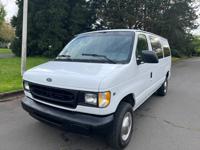 2001 Ford E-350 XL 12 passenger 57000 MILES ONLY Call/Text 503-481-5379 dundee