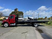 2016 FREIGHTLINER M2 24ft FLATBED **CUMMINS / ALLISON** SAN FRANCISCO - Image 3