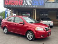 2011 Chevrolet Aveo low miles clean title Vancouver Auto Center