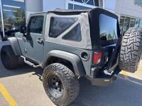 2016 Jeep Wrangler Sport suv Rhino Clearcoat CALL 720-307-6446 FOR AVAILABILITY - Image 9
