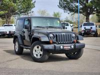 2012 Jeep Wrangler Sport suv Black Clearcoat CALL 720-307-6446 FOR AVAILABILITY