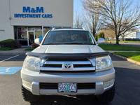 2003 Toyota 4 Runner LIMITED Edition 4X4 / DIFF LOCK / NA Vi + M M Investment Cars - Portland - Image 7