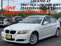 2009 BMW 328I AWD ONE OWNER LOW MILES CLEAN CARFAX RUNS GREAT FEASTERVILLE