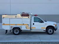 2001 Ford F550 4x4 Turbo Diesel Water/Foam Pumper Truck w/10K MILES Bakersfield - Image 3