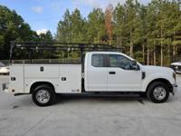 2018 Ford F250 XL Extended Cab Utiltiy Service Bed Work Truck Rack RWD - Image 7