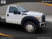 2013 Ford F-450 R-Cab Flatbed 6.8 V-10 Up To 100% Financing Deland - Image 4