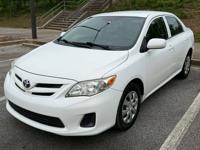 2012 White Toyota Corolla L Sedan Lilburn