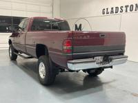 2001 Dodge Ram 2500 SLT Laramie 4X4 5.9L CUMMINS DIESEL/74K MILES 2500 + MM Investment Cars-Gladstone / WE SHIP NATIONWIDE - Image 9