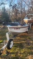 2000 Alumacraft 1540 fisher v-hull bass boat Edmond - Image 4