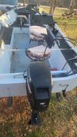 2000 Alumacraft 1540 fisher v-hull bass boat Edmond - Image 6