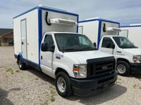 2023 FORD E350 7.3L GAS WITH REFRIGERATED BOX TRUCK *40K MILES* NOBLE - Image 3
