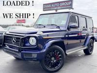 2019 MERCEDES-BENZ G-CLASS G550 G-WAGON LOADED AMG PACKAGE FEASTERVILLE