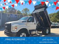 2021 Ford F750 F-750 Super Duty Diesel Dump Truck Hydraulic Tilt Bed Peachland