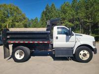 2021 Ford F750 F-750 Super Duty Diesel Dump Truck Hydraulic Tilt Bed Peachland - Image 8