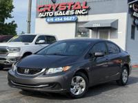 2014 Honda Civic LX 4dr Sedan CRYSTAL AUTO SALES INC ~ 2204 Nolensville Pike NASHVILLE